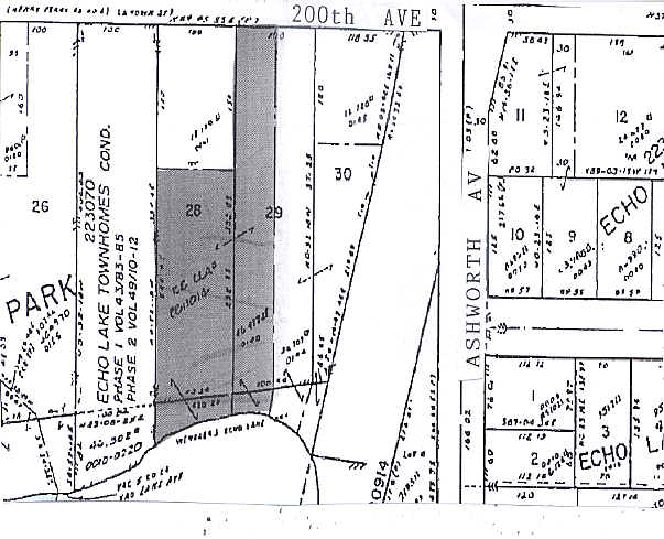 1501 N 200th St, Shoreline, WA for rent - Plat Map - Image 2 of 2