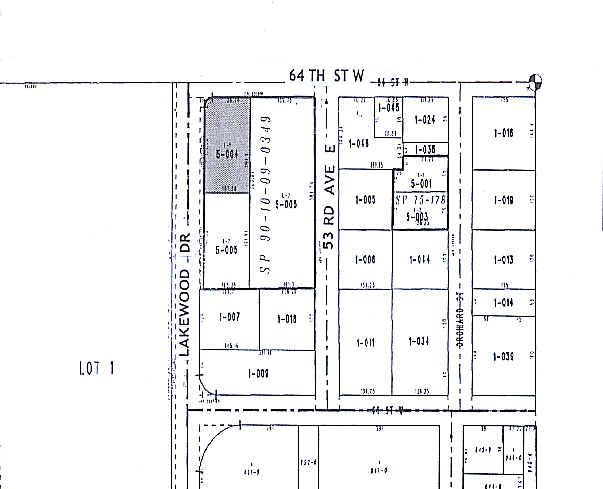 6403 Lakewood Dr W, Tacoma, WA for sale - Plat Map - Image 2 of 2