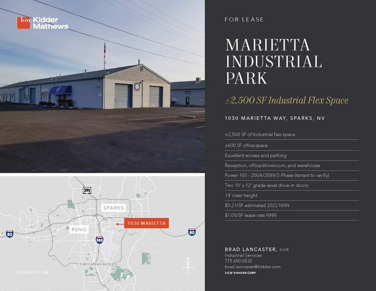 1050-1080 Marietta Way, Sparks, NV for rent - Building Photo - Image 1 of 7