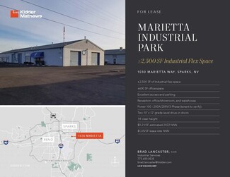 More details for 1050-1080 Marietta Way, Sparks, NV - Industrial for Rent