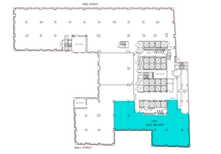 40 Wall St, New York, NY to rent Floor Plan- Image 1 of 1