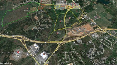 GA Hwy 11 & GA Hwy 138, Monroe, GA - aerial  map view - Image1