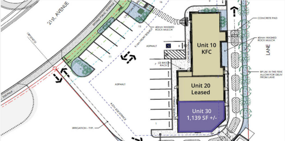 2507 21 Av, Coaldale, AB for rent - Site Plan - Image 3 of 3