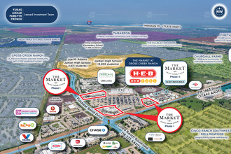 The Market at Cross Creek Ranch Phase 1 portfolio of 2 properties for sale on LoopNet.co.uk Aerial- Image 1 of 8