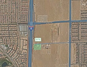 1671 W Neal Ave, Las Vegas, NV - aerial  map view