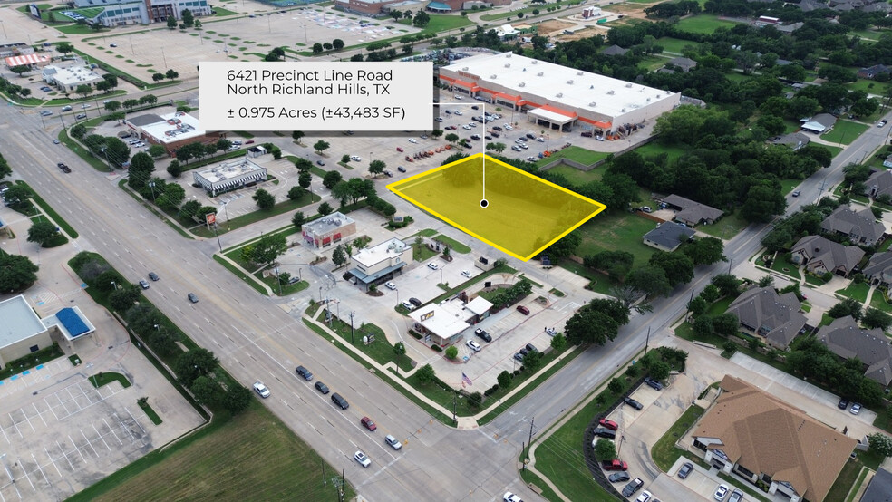 6421 Precinct Line Rd, North Richland Hills, TX for sale - Building Photo - Image 1 of 7