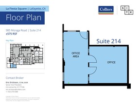 3533-3547 Mt. Diablo Blvd, Lafayette, CA for rent Floor Plan- Image 1 of 1