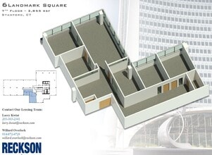 1 Landmark Sq, Stamford, CT for rent Floor Plan- Image 1 of 2