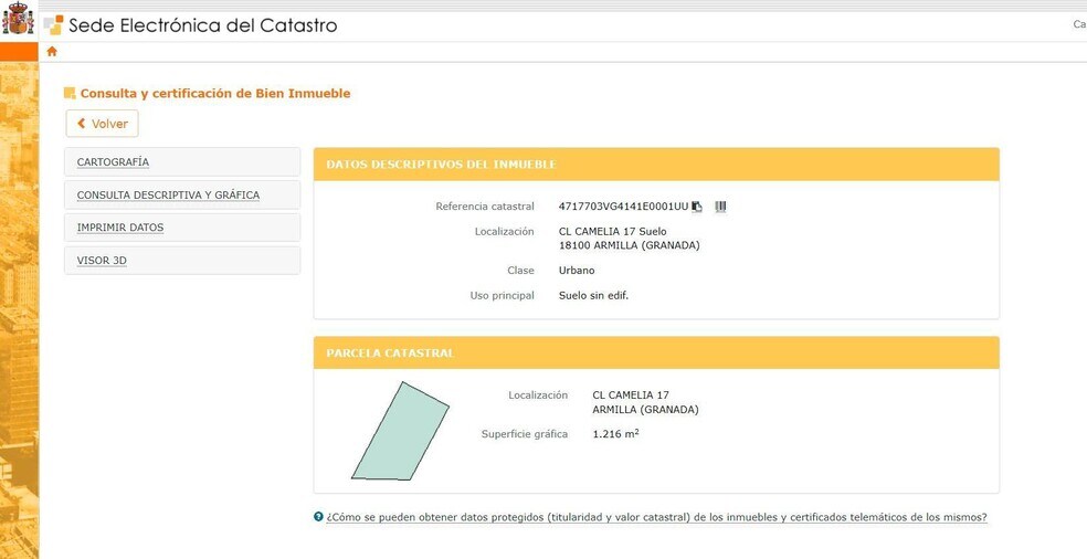 Land in Armilla, Granada for sale - Site Plan - Image 1 of 5