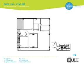 150 N Martingale Rd, Schaumburg, IL for rent Floor Plan- Image 1 of 1