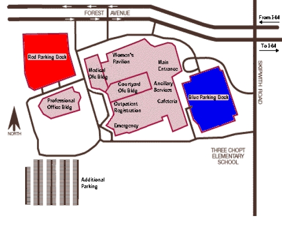 7601 Forest Ave, Richmond, VA for rent - Site Plan - Image 2 of 2