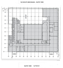 122 S Michigan Ave, Chicago, IL to rent Floor Plan- Image 1 of 1