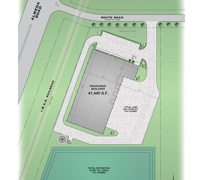 White Rd & Almeda Rd, Houston, TX for rent - Site Plan - Image 3 of 3