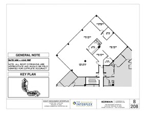 8 Neshaminy Interplex, Trevose, PA for rent Floor Plan- Image 2 of 2