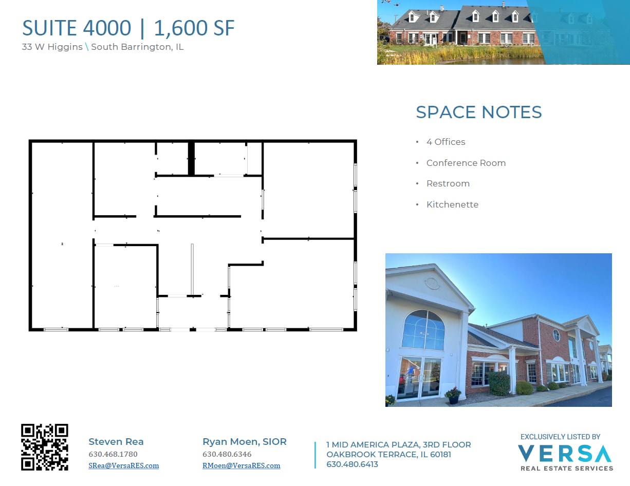 33 W Higgins Rd, South Barrington, IL to rent Floor Plan- Image 1 of 1