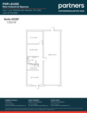 4125 Hollister St, Houston, TX for rent Site Plan- Image 1 of 1