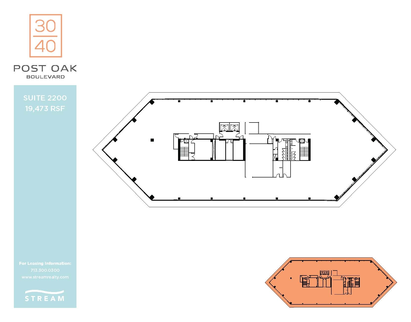 3040 Post Oak Blvd, Houston, TX for sale Floor Plan- Image 1 of 1