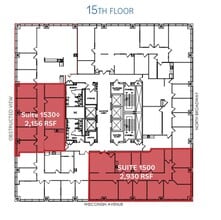 250 E Wisconsin Ave, Milwaukee, WI to rent Floor Plan- Image 1 of 1