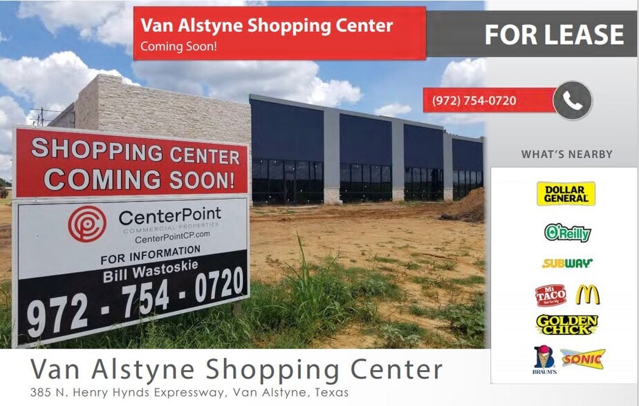 385 N Henry Hynds Expy, Van Alstyne, TX for rent - Building Photo - Image 1 of 2