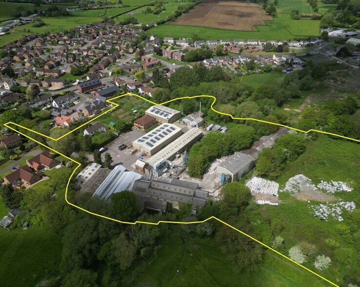 Middle Mill, Dursley for sale - Aerial - Image 2 of 4