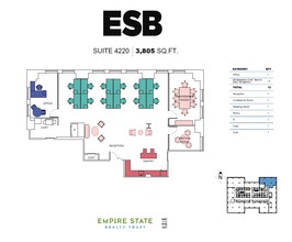 350 Fifth Ave, New York, NY for rent Floor Plan- Image 1 of 14