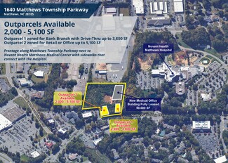 More details for 1640 Matthews Township Pky, Matthews, NC - Retail for Rent