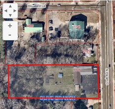 7705 Craft Goodman Rd, Olive Branch, MS - aerial  map view