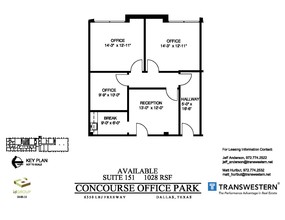 6350 LBJ Fwy, Dallas, TX for rent Floor Plan- Image 2 of 7