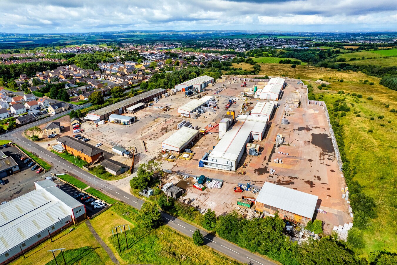 Former Marshall Works manufacturing site Carluke, SLK for Sale