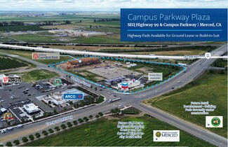 More details for SEQ Hwy 99 and Campus Pky, Merced, CA - Retail for Rent