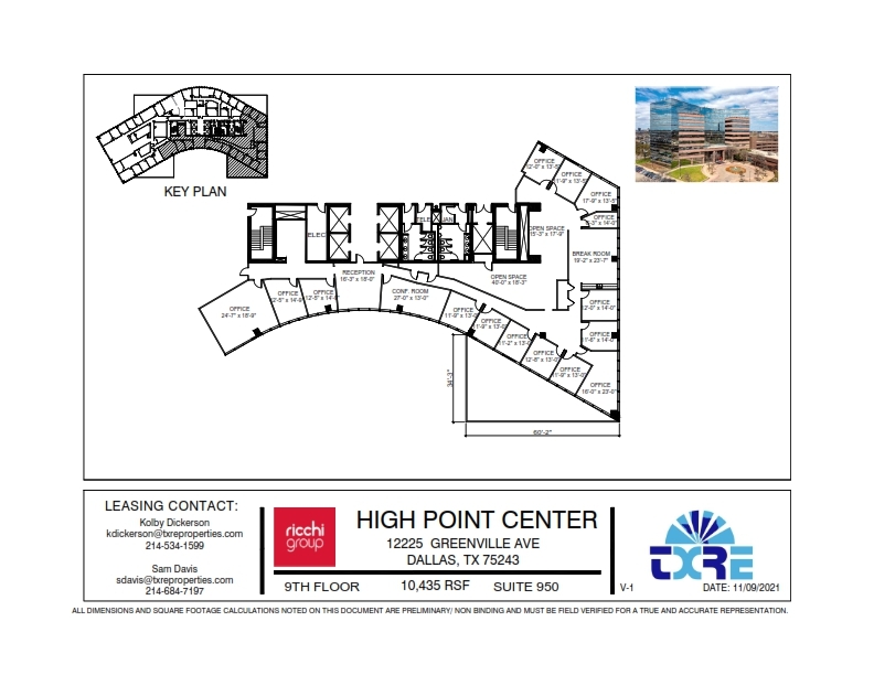 12225 Greenville Ave, Dallas, TX for rent Floor Plan- Image 1 of 1