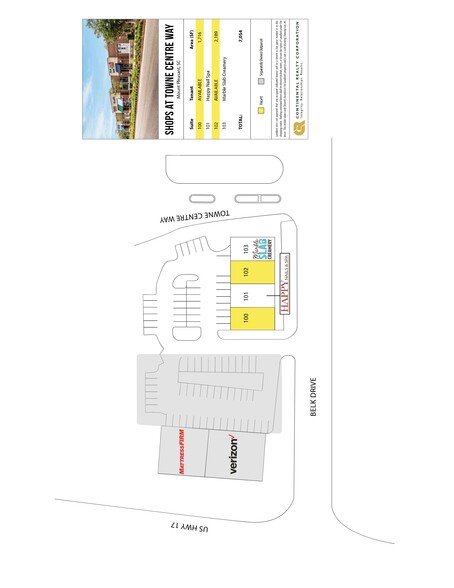 1903 N Highway 17, Mount Pleasant, SC for rent - Site Plan - Image 2 of 3