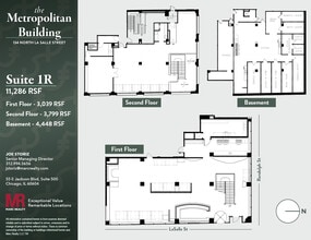 134 N LaSalle St, Chicago, IL to rent Floor Plan- Image 1 of 12