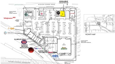 Mission Gorge Rd, Santee, CA for rent Site Plan- Image 1 of 1