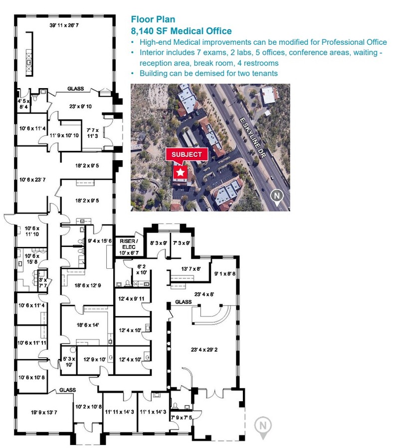 1775 E Skyline Dr, Tucson, AZ 85718 - Unit 1775 -  - Floor Plan - Image 1 of 1