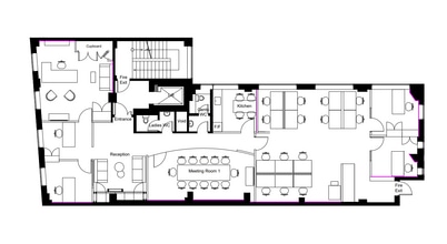 14 Berkeley St, London to rent Floor Plan- Image 1 of 5