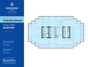 1601 Elm St, Dallas, TX for rent Site Plan- Image 1 of 1