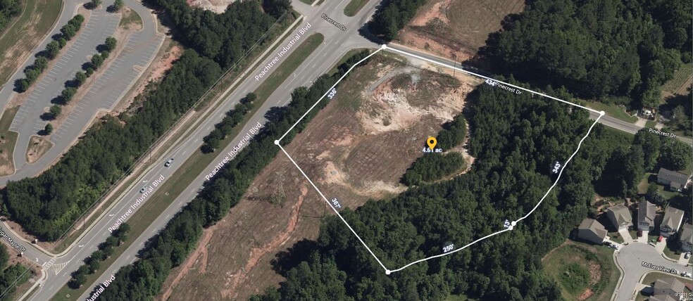 Peachtree Industrial Blvd, Sugar Hill, GA for sale - Building Photo - Image 3 of 5