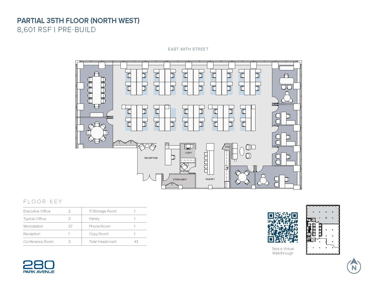 280 Park Ave, New York, NY to rent Floor Plan- Image 1 of 1