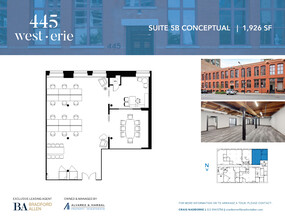 445 W Erie St, Chicago, IL for rent Floor Plan- Image 1 of 5