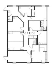 601 Omega Dr, Arlington, TX for rent Floor Plan- Image 1 of 3