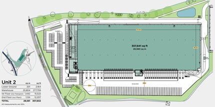 Newlands Rd, Slip End to rent Site Plan- Image 1 of 1