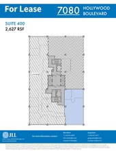 7080 Hollywood Blvd, Los Angeles, CA for rent Site Plan- Image 1 of 1