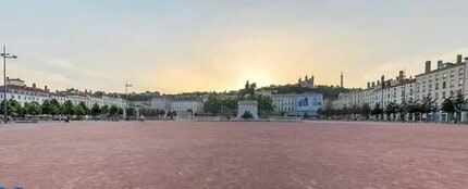 Lyon, RHO - Aerial  map view