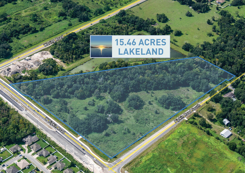 W Pipkin Rd, Lakeland, FL for sale - Aerial - Image 1 of 5