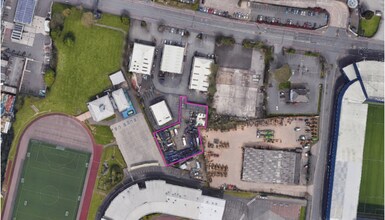 12 Birmingham Rd, West Bromwich, WMD - AERIAL map view