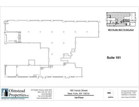 180 Varick St, New York, NY to rent Site Plan- Image 1 of 1