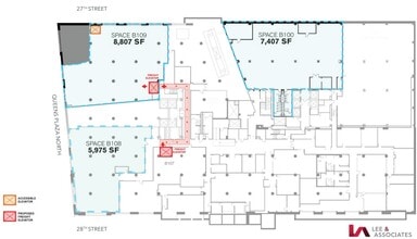27-01 Queens Plz N, Long Island City, NY to rent Floor Plan- Image 1 of 1