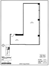 2200 Yonge St, Toronto, ON for rent Floor Plan- Image 1 of 1