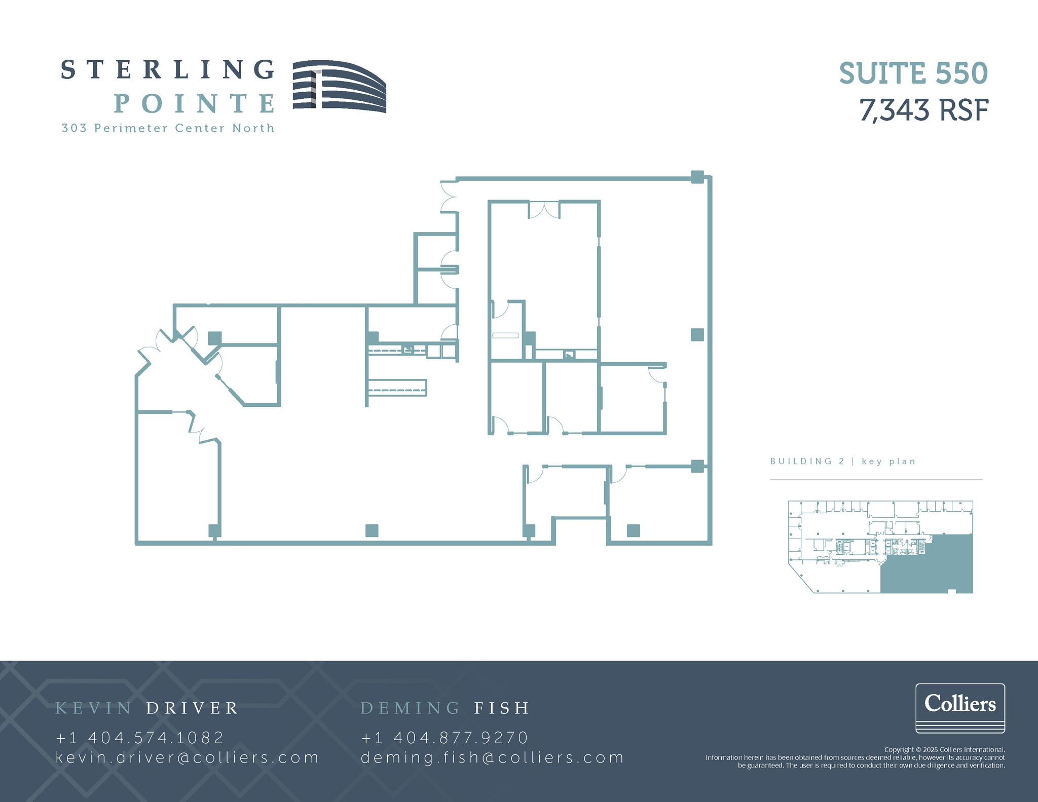 301 Perimeter Ctr N, Atlanta, GA to rent Floor Plan- Image 1 of 1